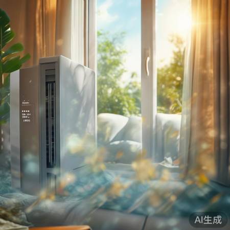 “静音空调,空气净化,健康生活