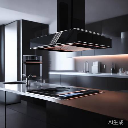 新型侧吸油烟机，吸力强，安装灵