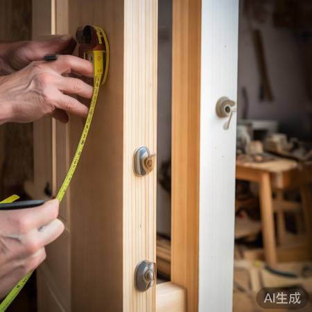 门缝处理要细致，把手位置适中