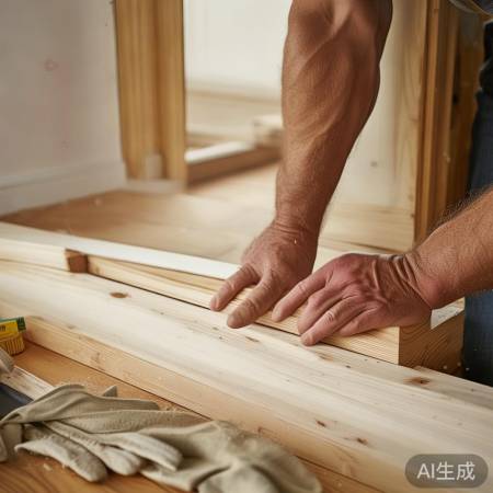 安装门框步骤展示