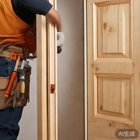 检查门扇密封,均匀安装门扇