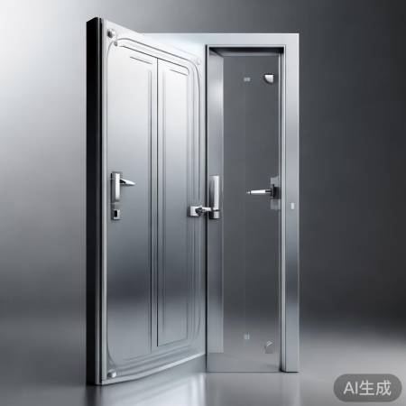 铝防盗门坚实，治安放心