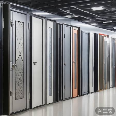 挑选铝合金防盗门,安全又美观。