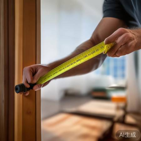 精准量尺寸,避免尴尬装门