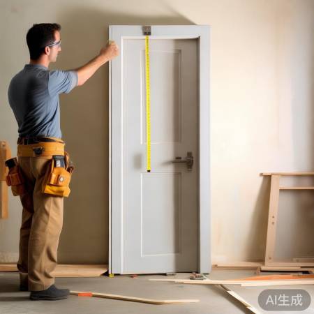 精准测量门洞,确保安装顺利