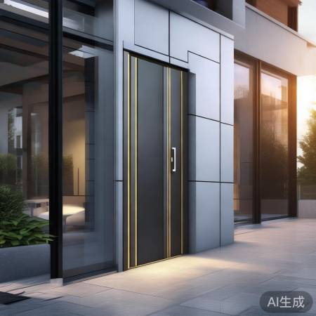 现代家居,安全美观防盗门