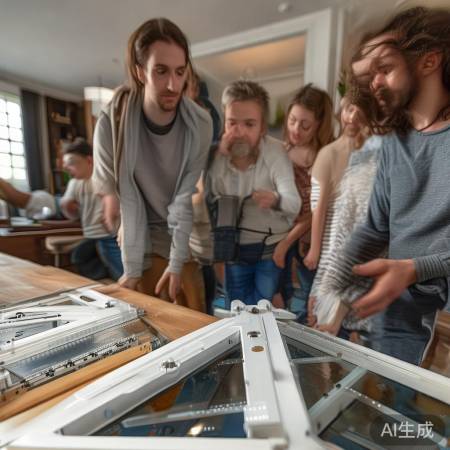 教您装铝防盗门