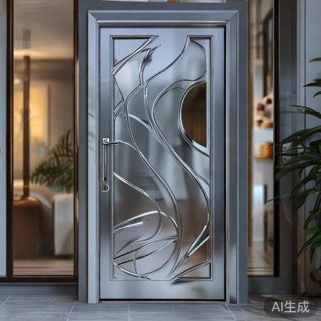 “安全美观防盗门”