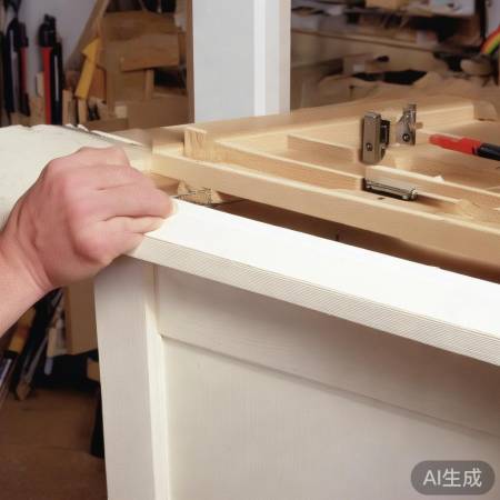 安装门套铰链，尺寸匹配，开关轻