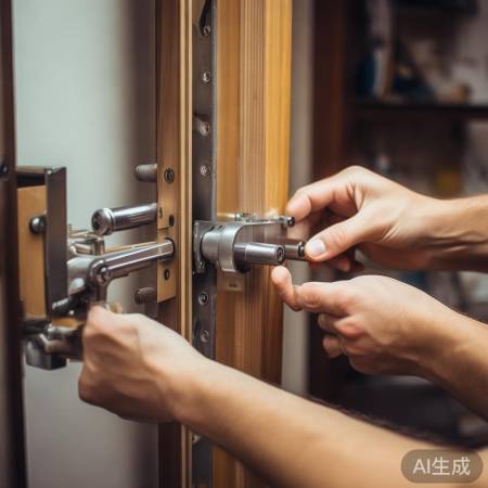 锁具安装需紧固