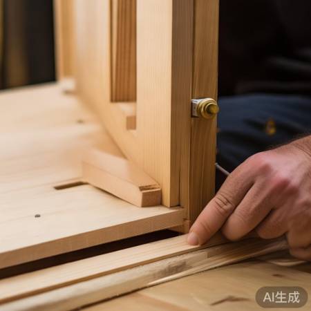 门扇安装需平整无缝