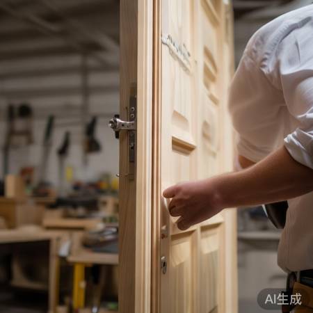 检查门锁,确保顺畅