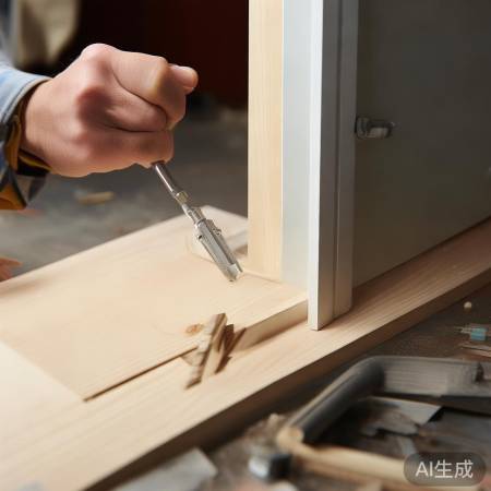 门框缝隙宜适中，12毫米为宜