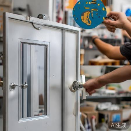 安装铝合金门步骤简单