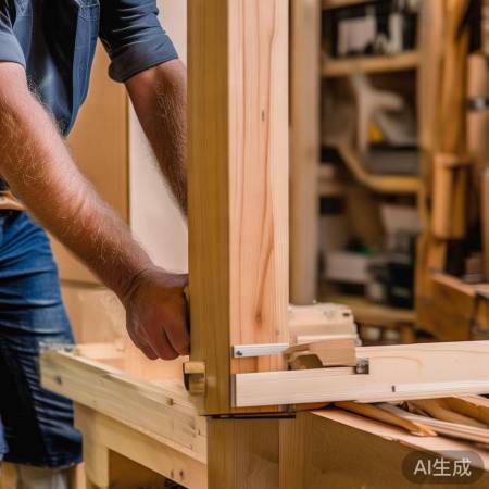 调整门扇，确保贴合美观