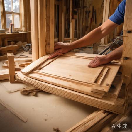 安装门扇步骤展示