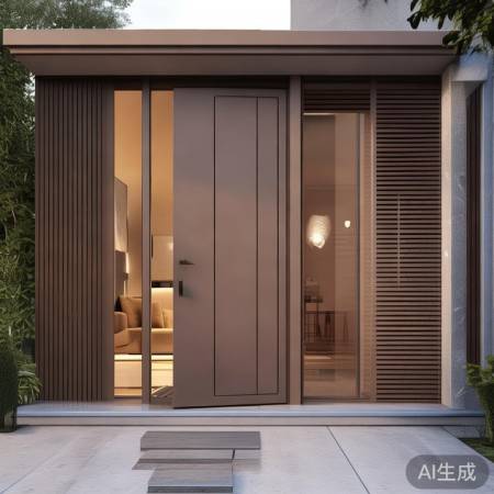 铝合金门，安全美观兼顾