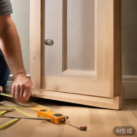 安装门框步骤四