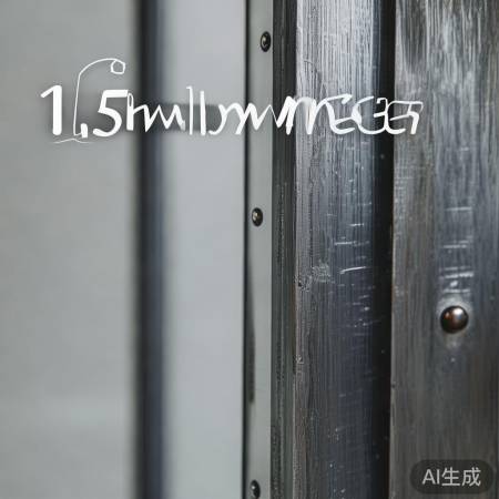 门体宜厚15mm以上