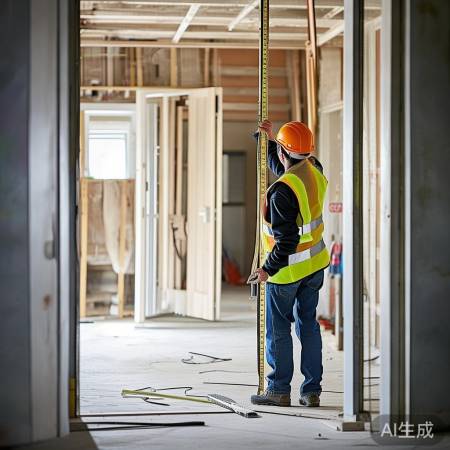 量尺寸，找师傅，门装得快又好