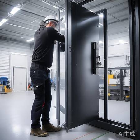 安装铝门需注意安全