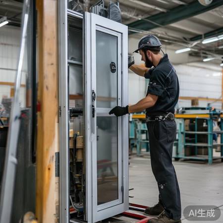 专业安装铝合金门