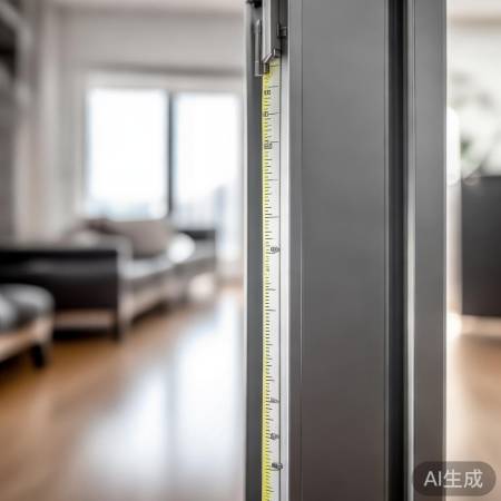 量尺寸，别买错门