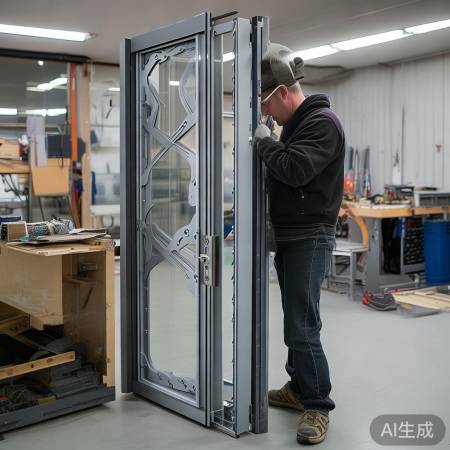 “安装防盗门，安全第一，找师傅