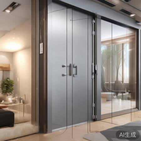 铝合金门安全美观易装