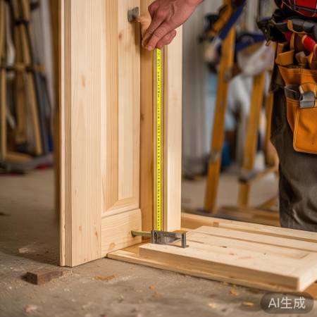 量门框尺寸，匹配门扇