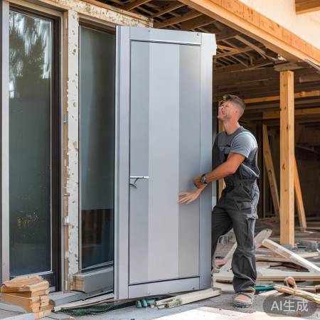 铝合金门安装需专业帮忙