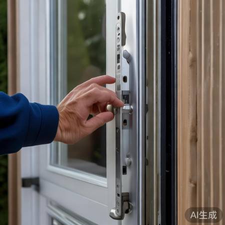 “定期保养，铝门更耐用”