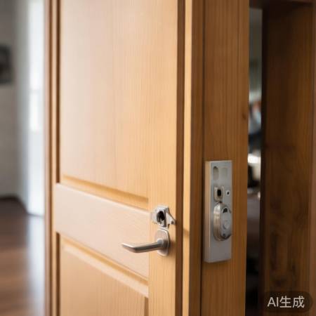 检查安装效果，确保门顺畅、严密