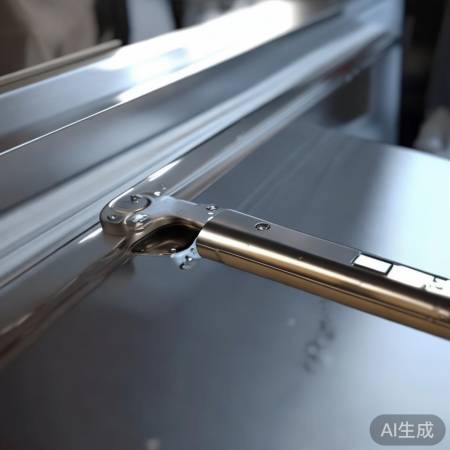 保养铝合金门，锁芯润滑防锈